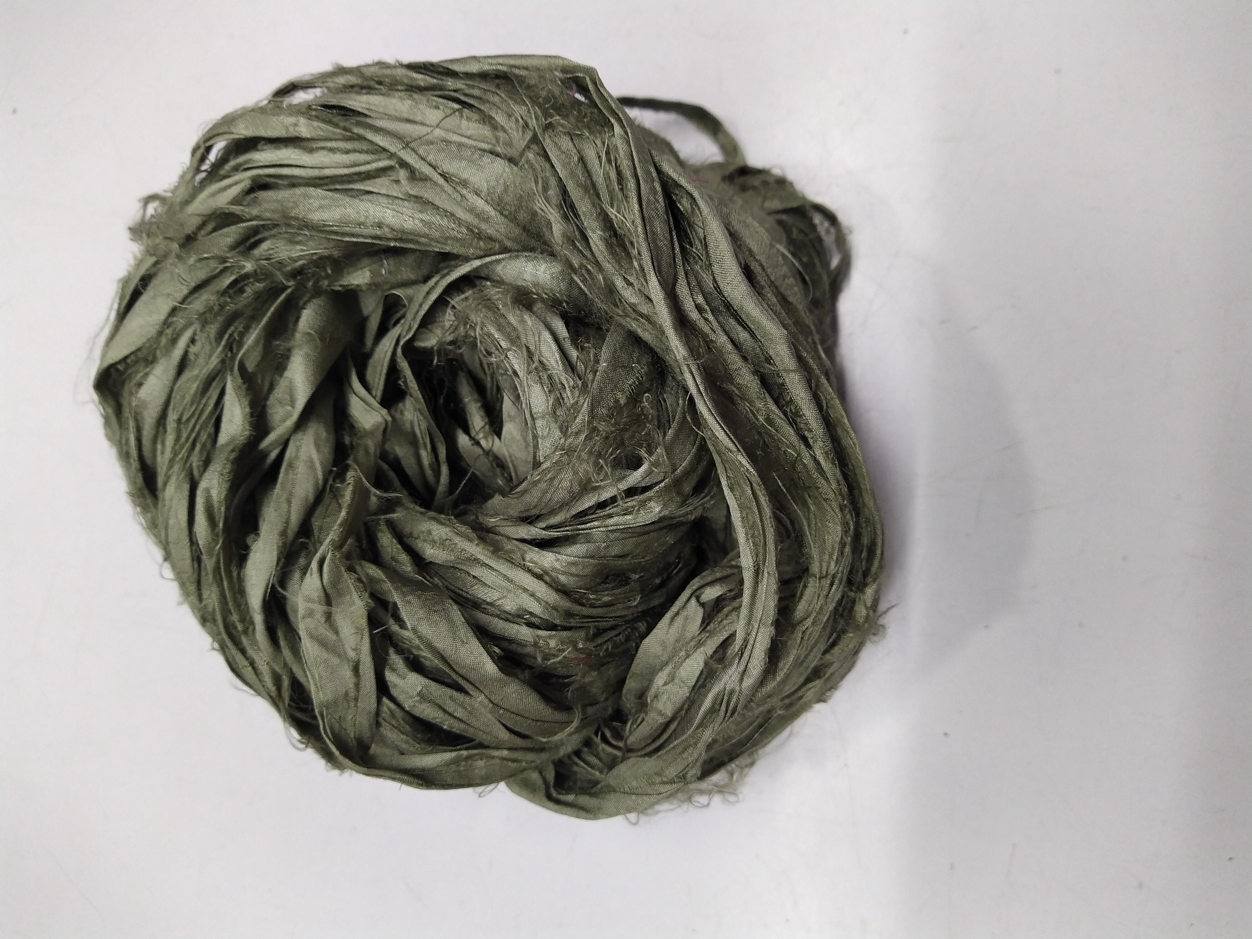 Recycled silk Ribbon (36)